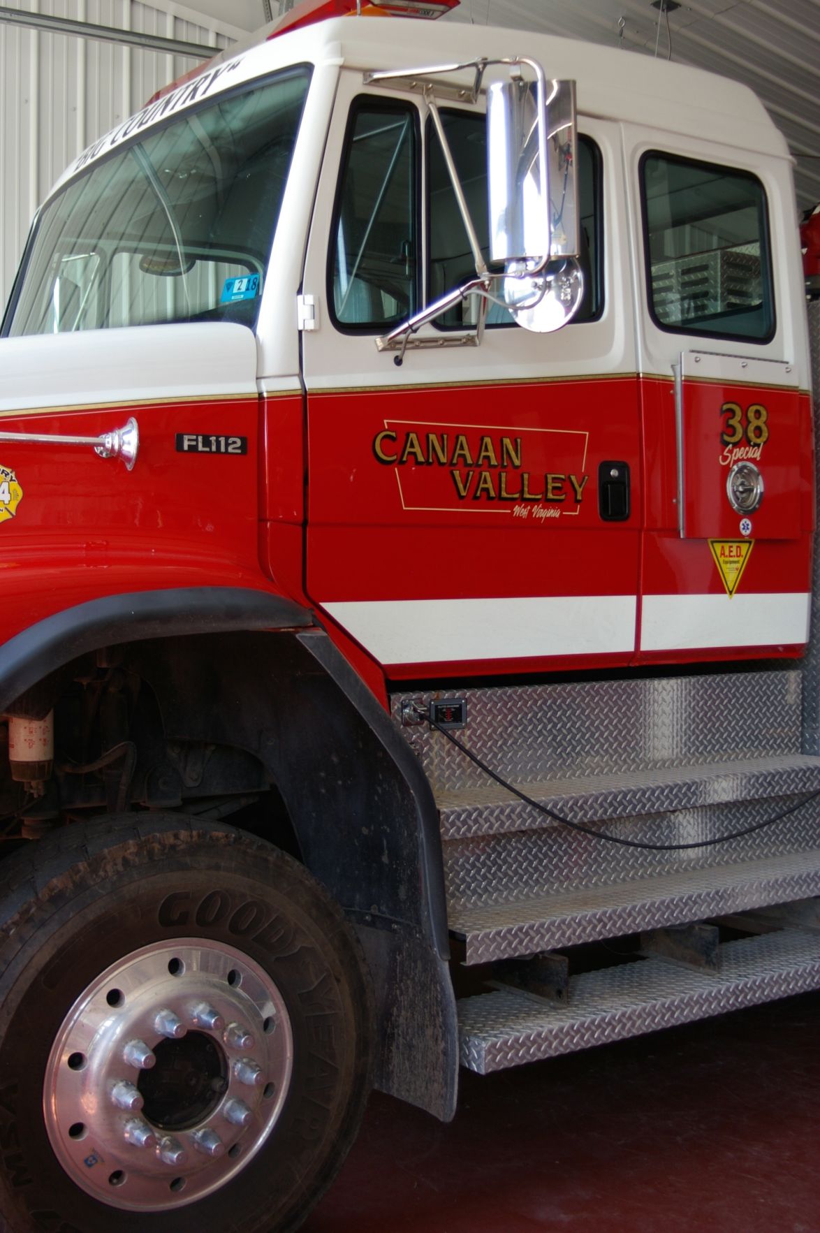 Canaan Valley Volunteer Fire Department truck 6-10-17